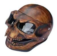 Шлем каска в виде черепа для мото/скутера