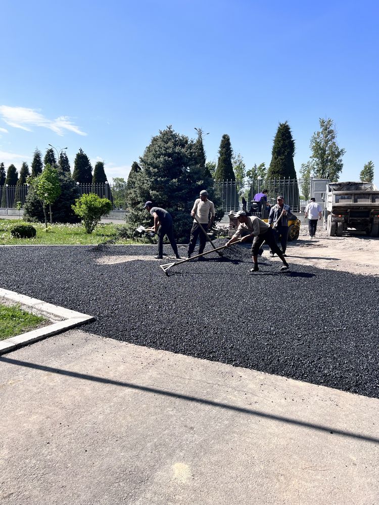 Asfalt yotqizish xizmati sifatli va arzon narxlarda