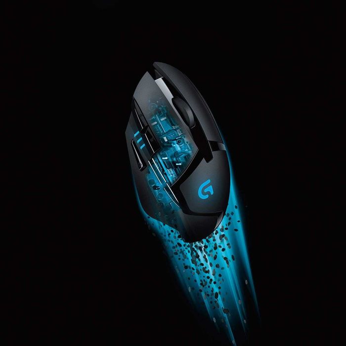 ПРОМО Нова Геймърска мишка Logitech G402 HYPERION FURY FPS, Черна
