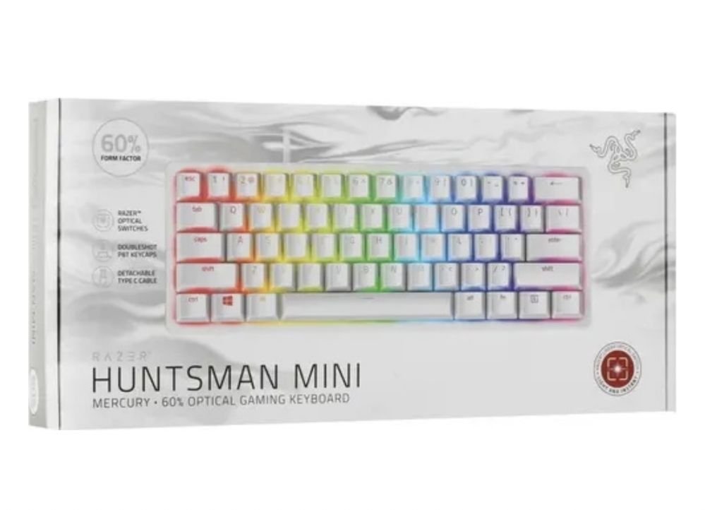 Клавиатура Razer Huntsman Mini RZ03 белый