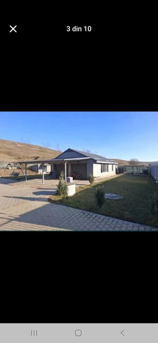 Casă 300 mp + anexe ( garaj dublu, bucătărie de vară, pivniță),8000 mp