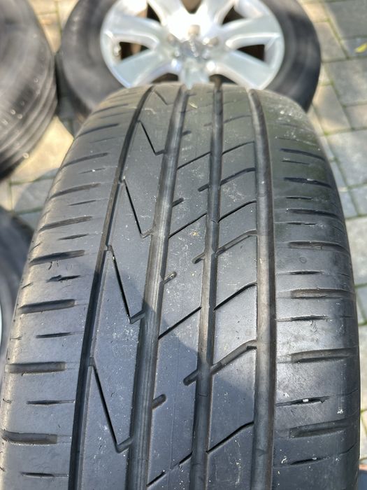 Jante Audi cu anvelope vara Hankook 235/60 R18