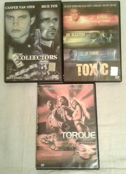 Colectie DVDs Filme de Exceptie: Actiune/Thriller/Comedie NOI