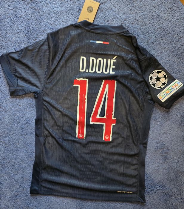 Tricou PSG Desire Doue finala 2025 player version