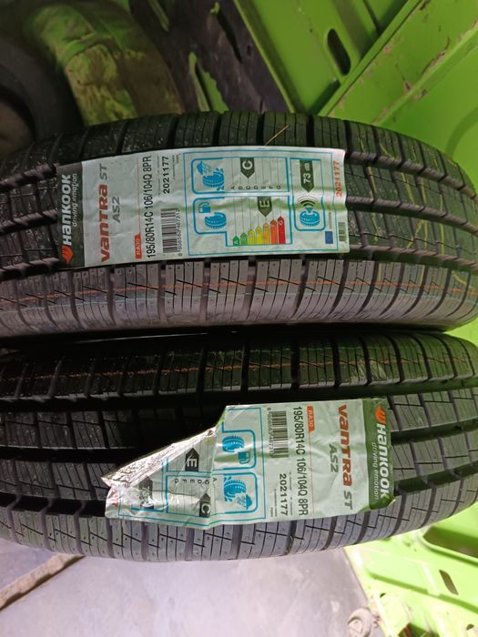 Anvelopele 4sezoane ms 195 80 14c hankook 2019 noi nerulate