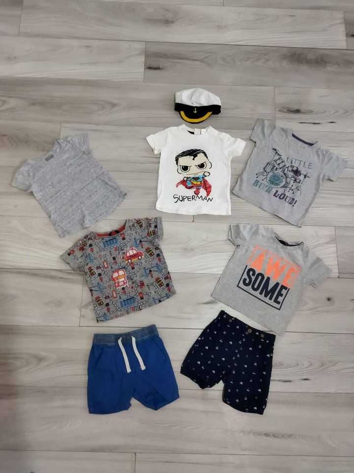 Lot ieftin tricouri pantaloni mărime 86 baiatl 12-18 luni H&M Next