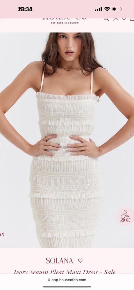 Rochie House of Cb noua cu eticheta/cutie