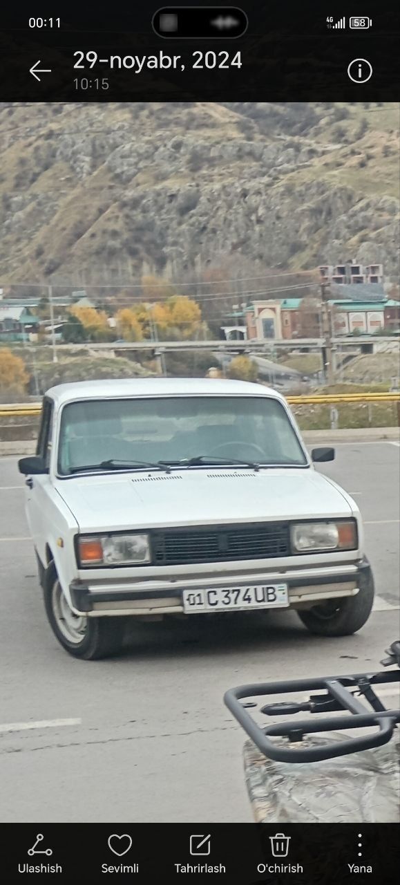 Moshina naxadu qolgani telda