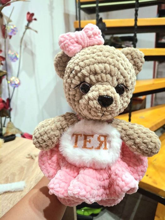 Плетено мече, амигуруми