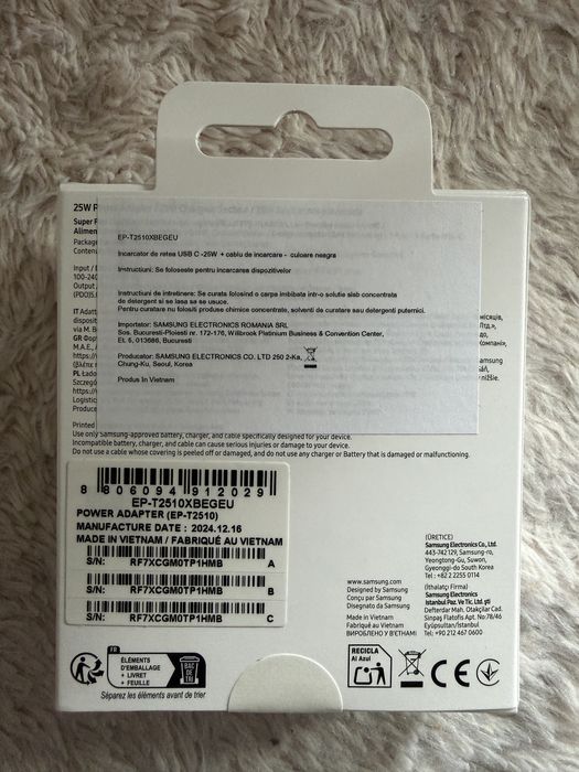 Incarcator 25W Samsung