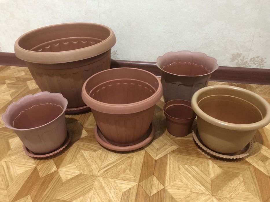Горшки все за 1000 тенге
