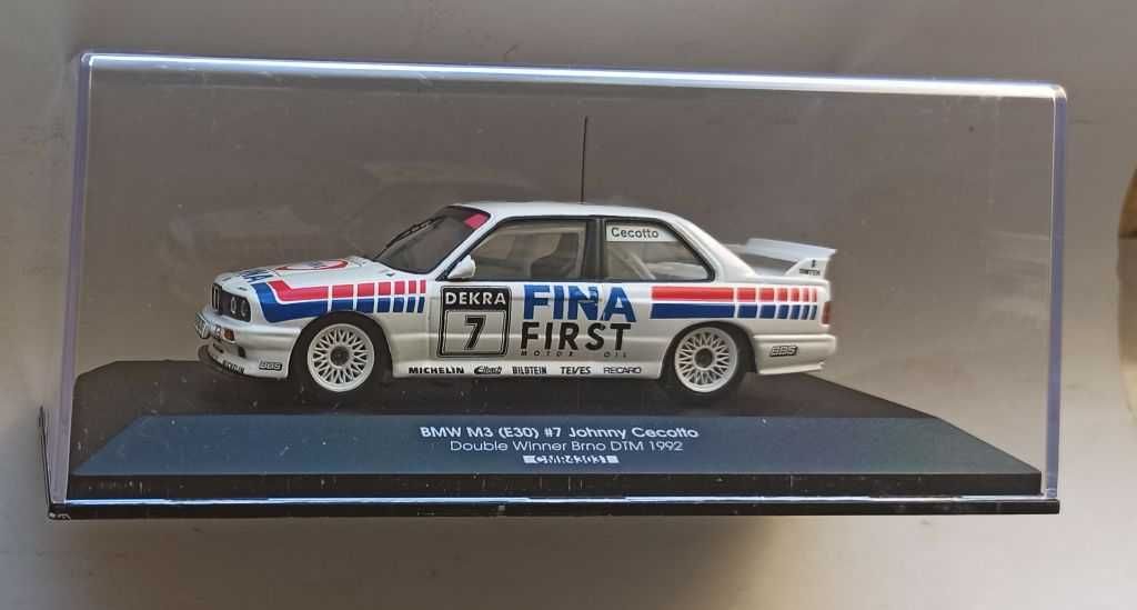 Macheta BMW M3 E30 Cecotto Winner DTM Brno 1992 - CMR 1/43 "Ursulet"