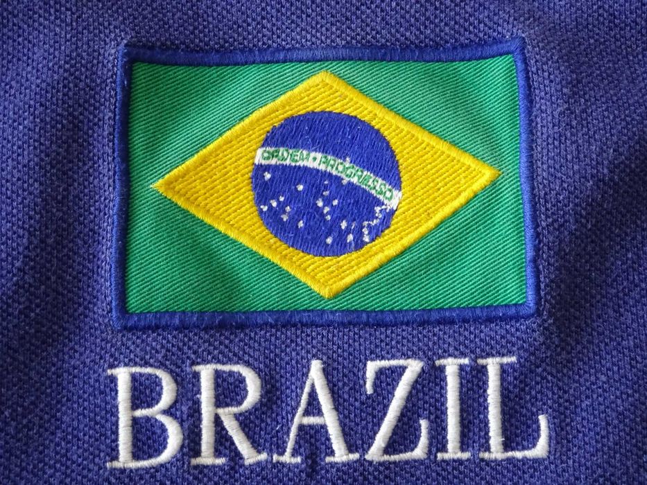 RALPH LAUREN BRAZIL 3 Cămaşă Maiou T-Shirt Tricou Polo L Large