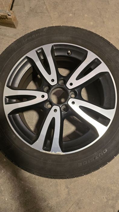 Vând jante Mercedes-Benz cu cauciucuri de vară 205/55/16  Dot 2023