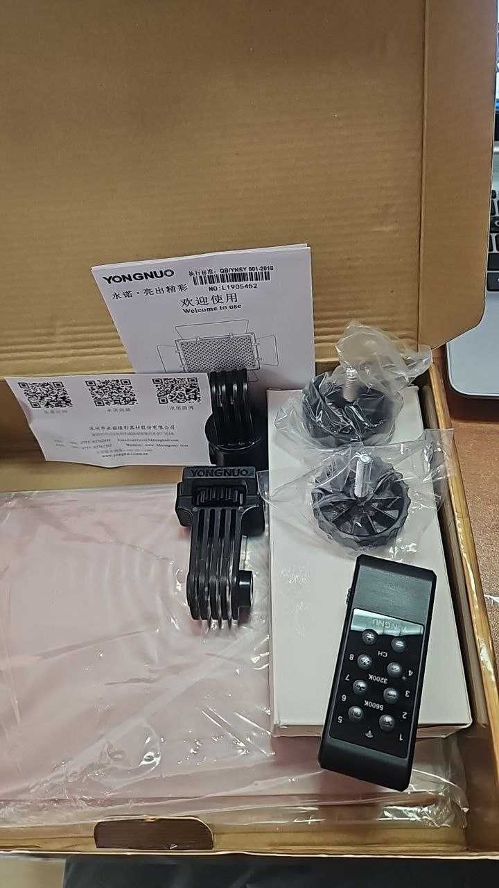 YONGNUO YN600LII Pro Led видео светлинен панел, студийна лампа