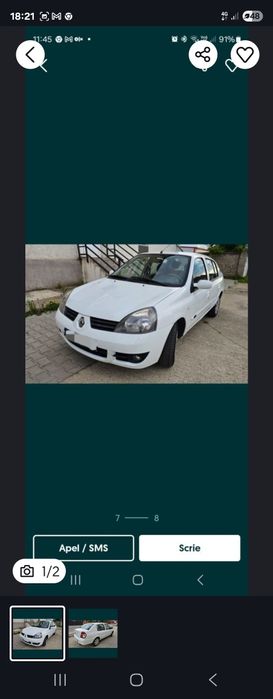 Usi Renault Clio An 2004-2007