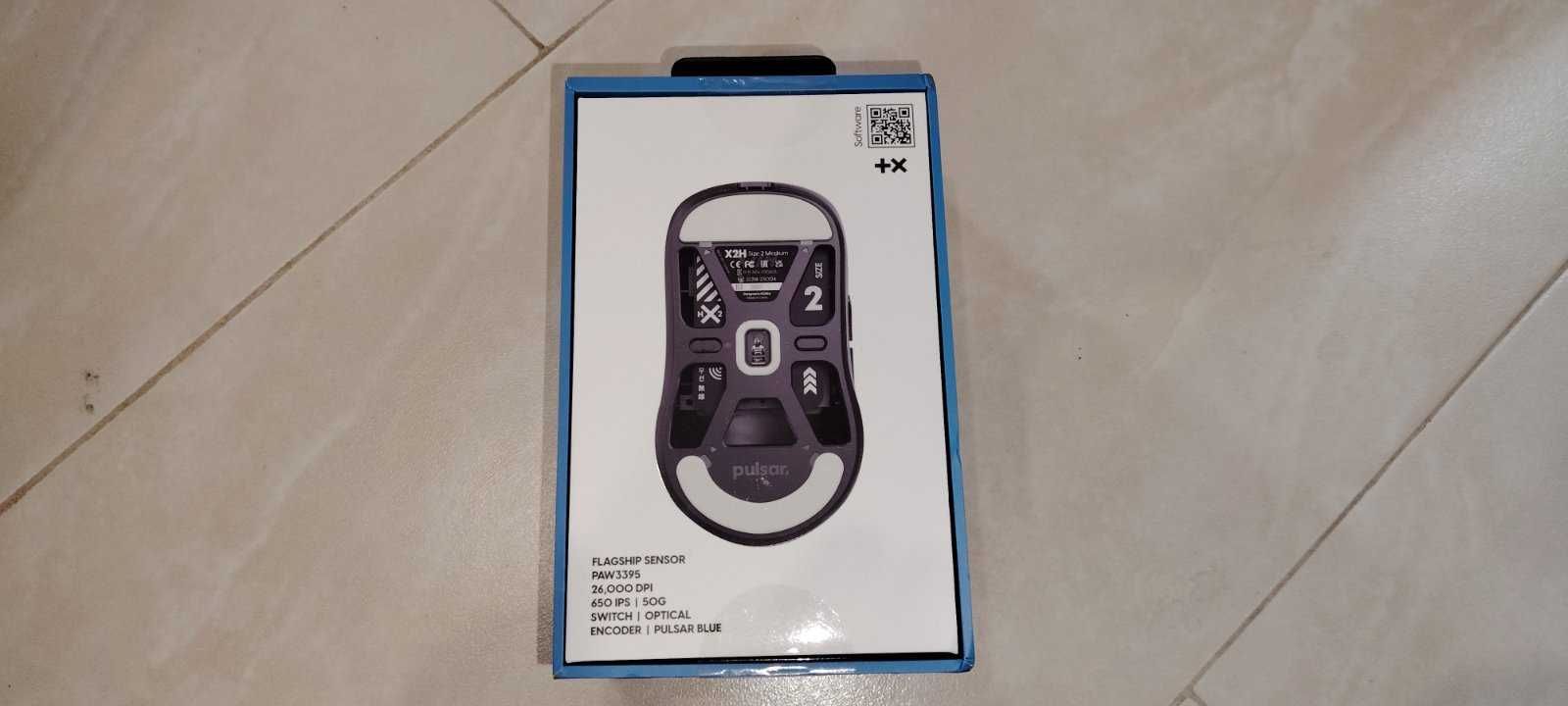 НОВА ! Геймърска мишка Pulsar Wireless X2H from Korea