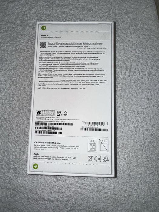 Iphone 16 white 128gb Sigilat!