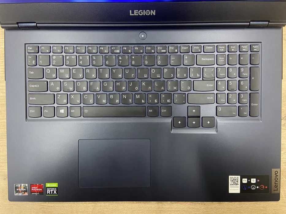 Ноутбук Lenovo Legion 5 - 144Гц/Ryzen 5 5600H/8ГБ/SSD512ГБ/RTX3050 4ГБ