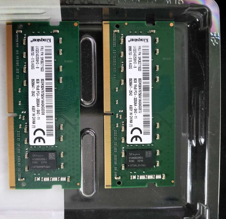 Memorie RAM Kingston 2x8GB Dual channel