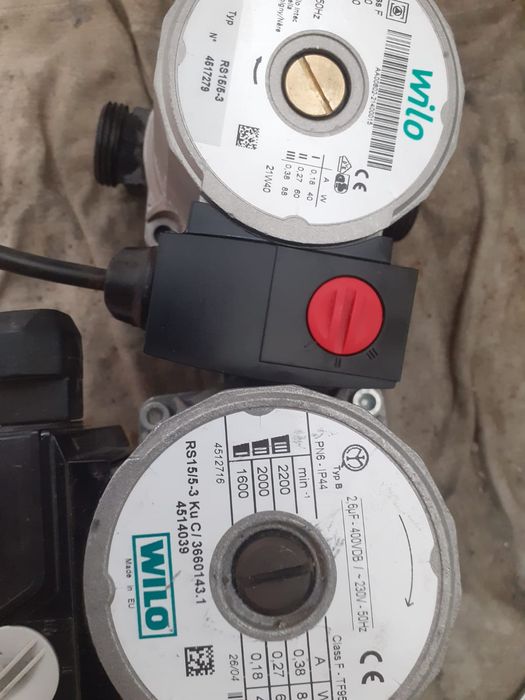 Pompe recirculare grunfos. Wilo