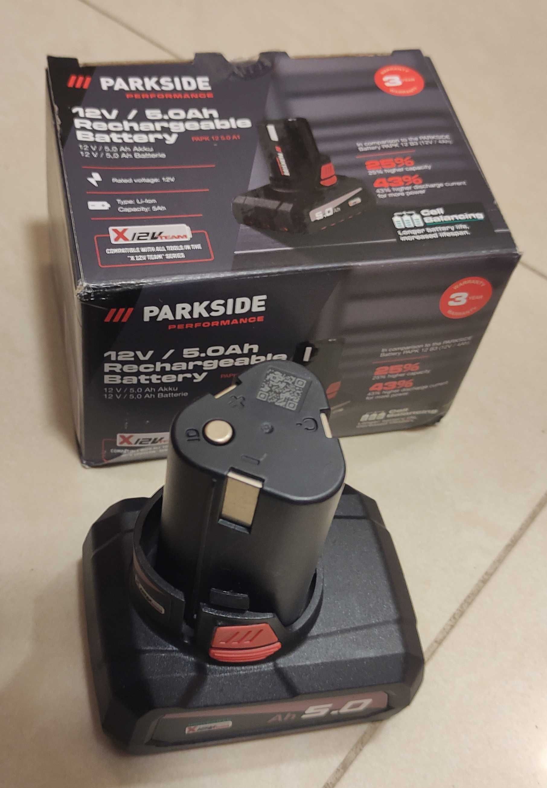 PARKSIDE PERFORMANCE 12 V акумулаторен ударен гайковерт PPDSSA 12 A1