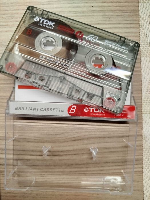 Caseta audio TDk sigilata 60min