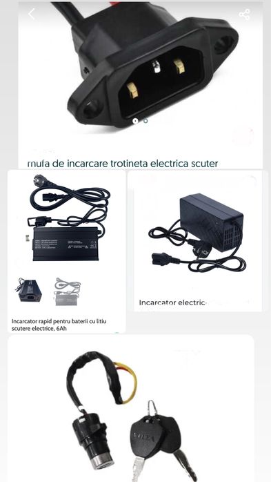 Piese scuter electric noi