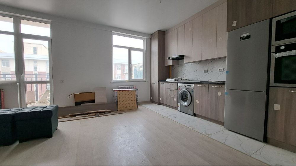 Срочно 3х комнатная ЖК Parkent Plaza не кто не жил с мебелью и технико