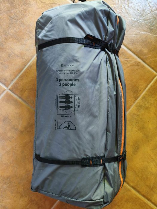 Cort nordisk telemark & Decathlon 3 persoane & saci dormit
