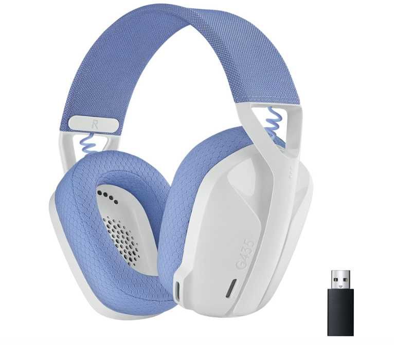 Logitech G435 – Нови (Black & White), повредена кутия