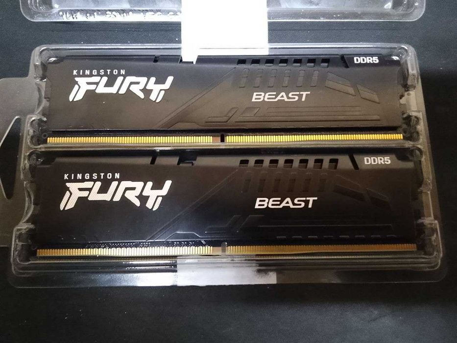 Оперативная память ОЗУ Kingston Fury Beast DDR5 (8x2) 16GB 5600Mhz