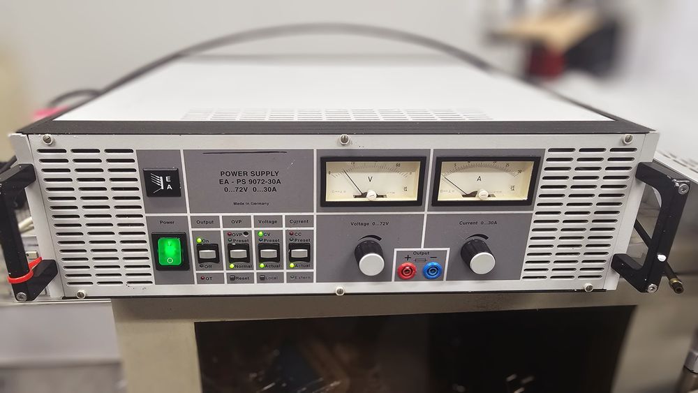Sursa tensiune EA Elektro Automatik 0-72 Vdc 0-30 ADC, 2.2kw.