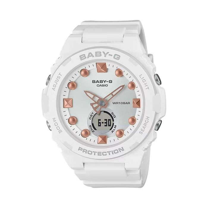 Дамски часовник Casio Baby-G Pearl Beauty Limited - Наличен Бял и Чере