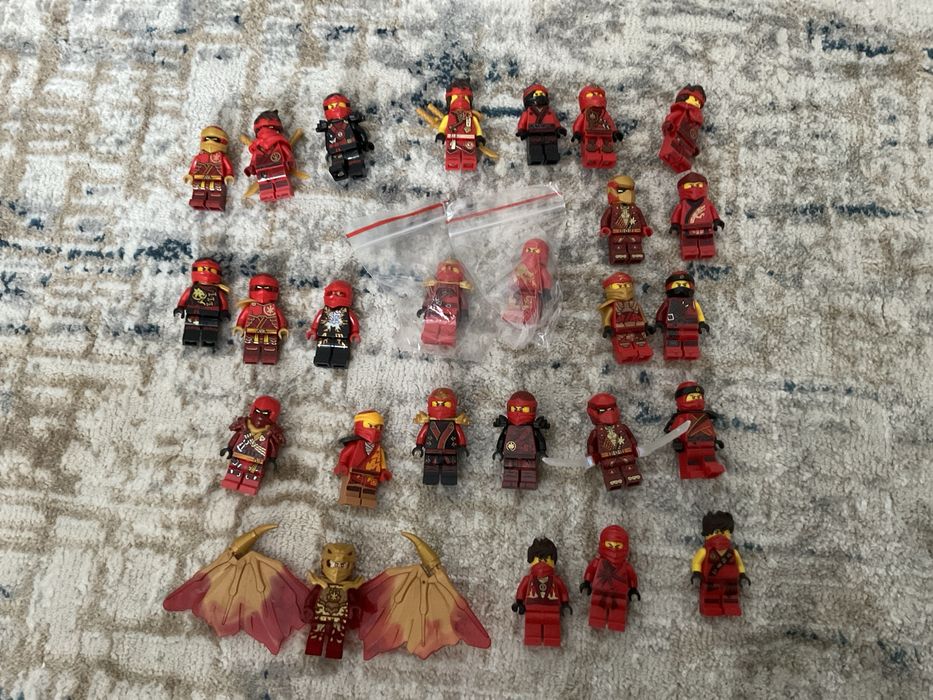 Lego ninjago minifigures kai , лего ниндзяго минийигурки кай