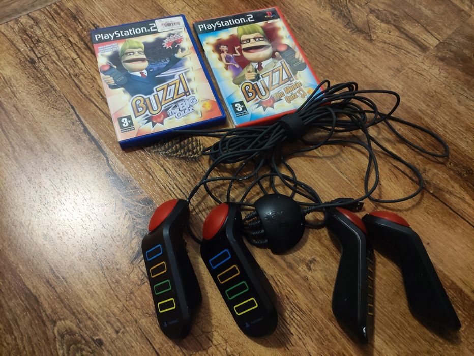 Manete joc buzz play station 2 ps 2 + ps 2 slim