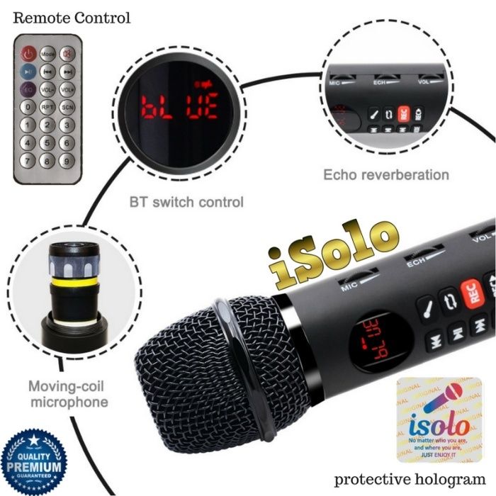Караоке микрофон iSolo ANM-300 (made in Korea)
