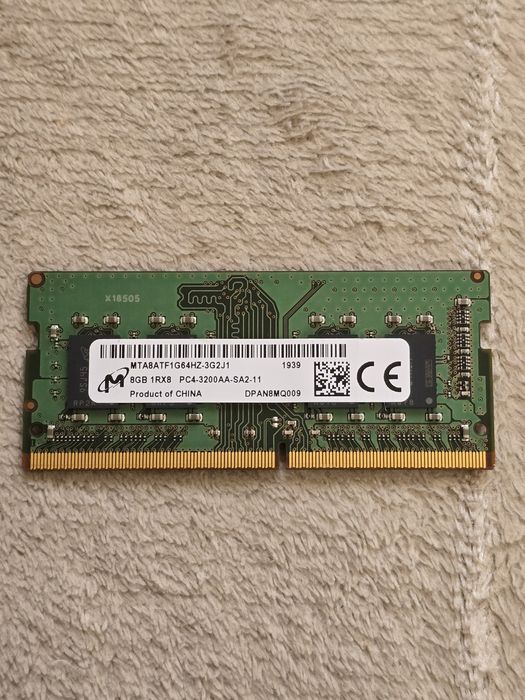 Memorie laptop Micron 8 GB DDR4, 3200 mhz