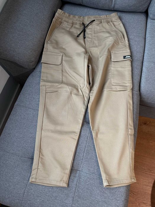 Чисто нови зелени карго панталони Zara, размер M