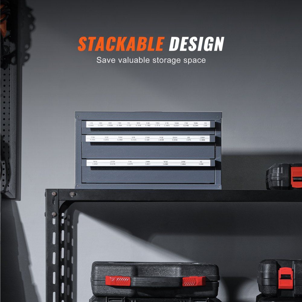 Dulap Organizator Burghie, 3 Sertare, 1.59-12.7mm