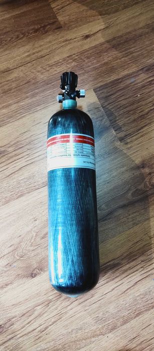 Карбонова бутилка Tuxing- PCP 3L 300bar