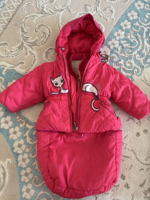 Проадется конверт комбез куртка трансформер 0-3 х лет