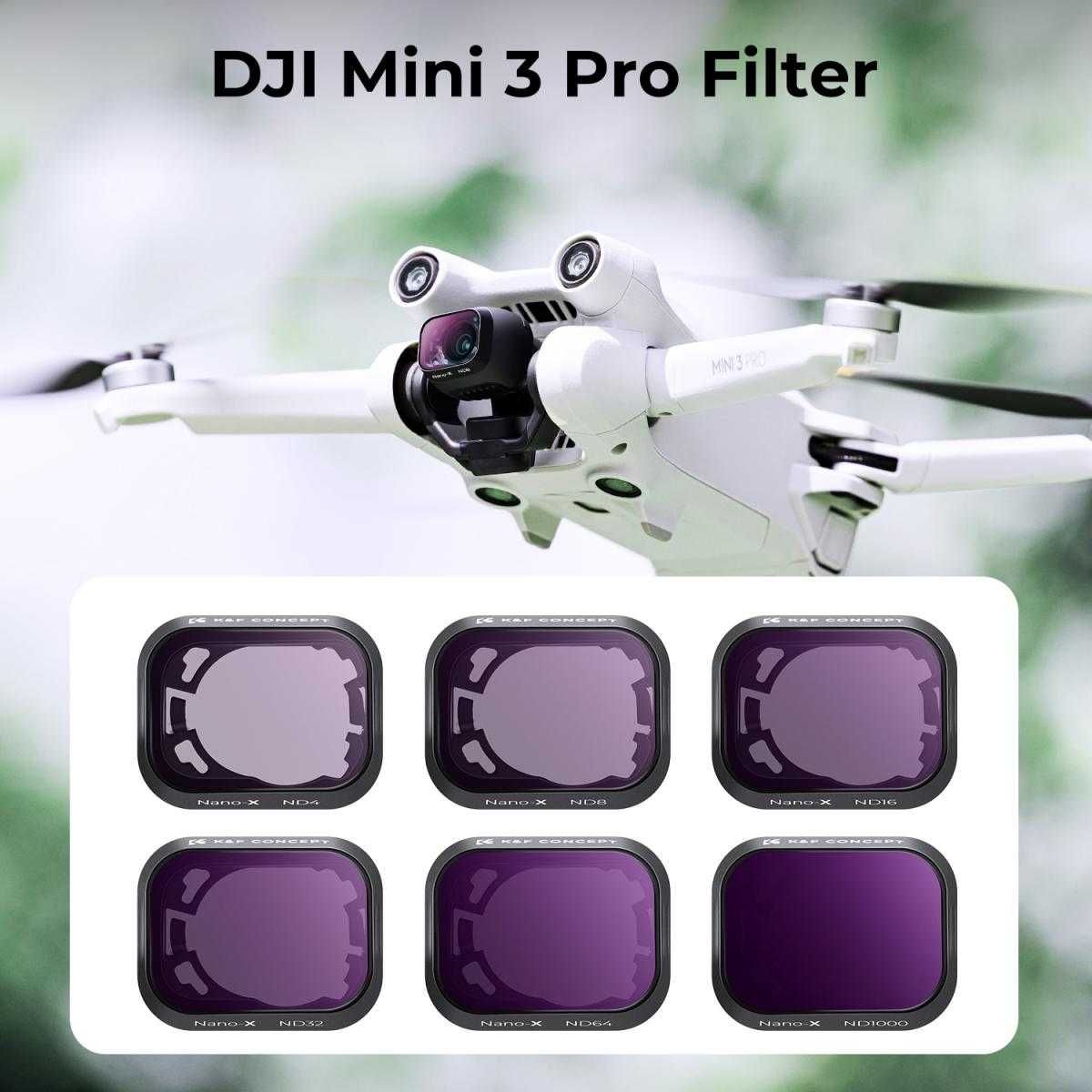 UV CPL ND Филтри K&F Concept за DJI Mini 3 Pro