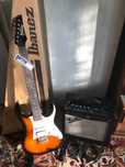 Нов Ibanez Gio /Fender китара и кубе нови