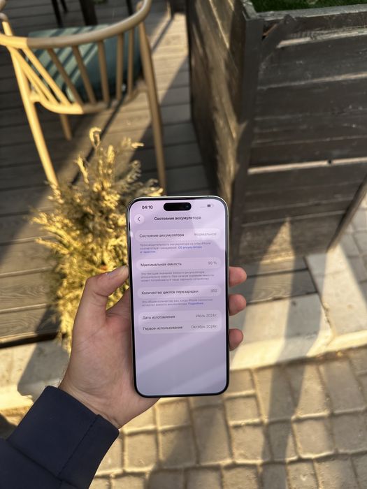 Iphone 15 pro max 256gbt
