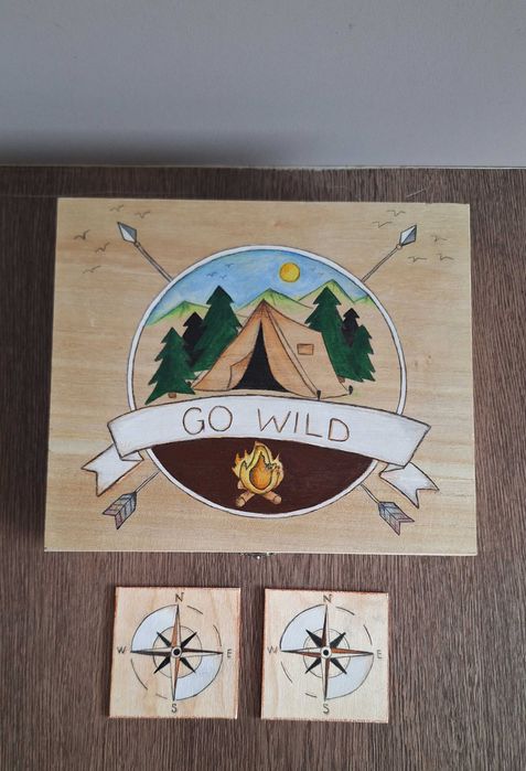 Кутия за чай , кутия за бижута  " Go wild"