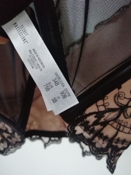 Bustiera sutien sexy din dantela Secret Possessions 75 B