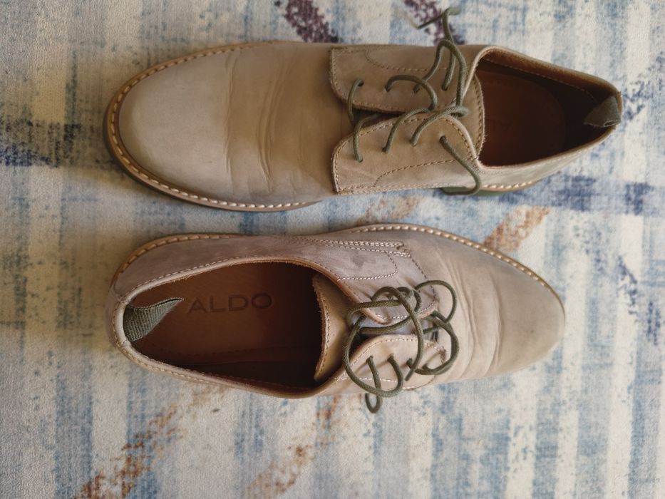 Vand pantofi barbati Aldo 40 piele intoarsa