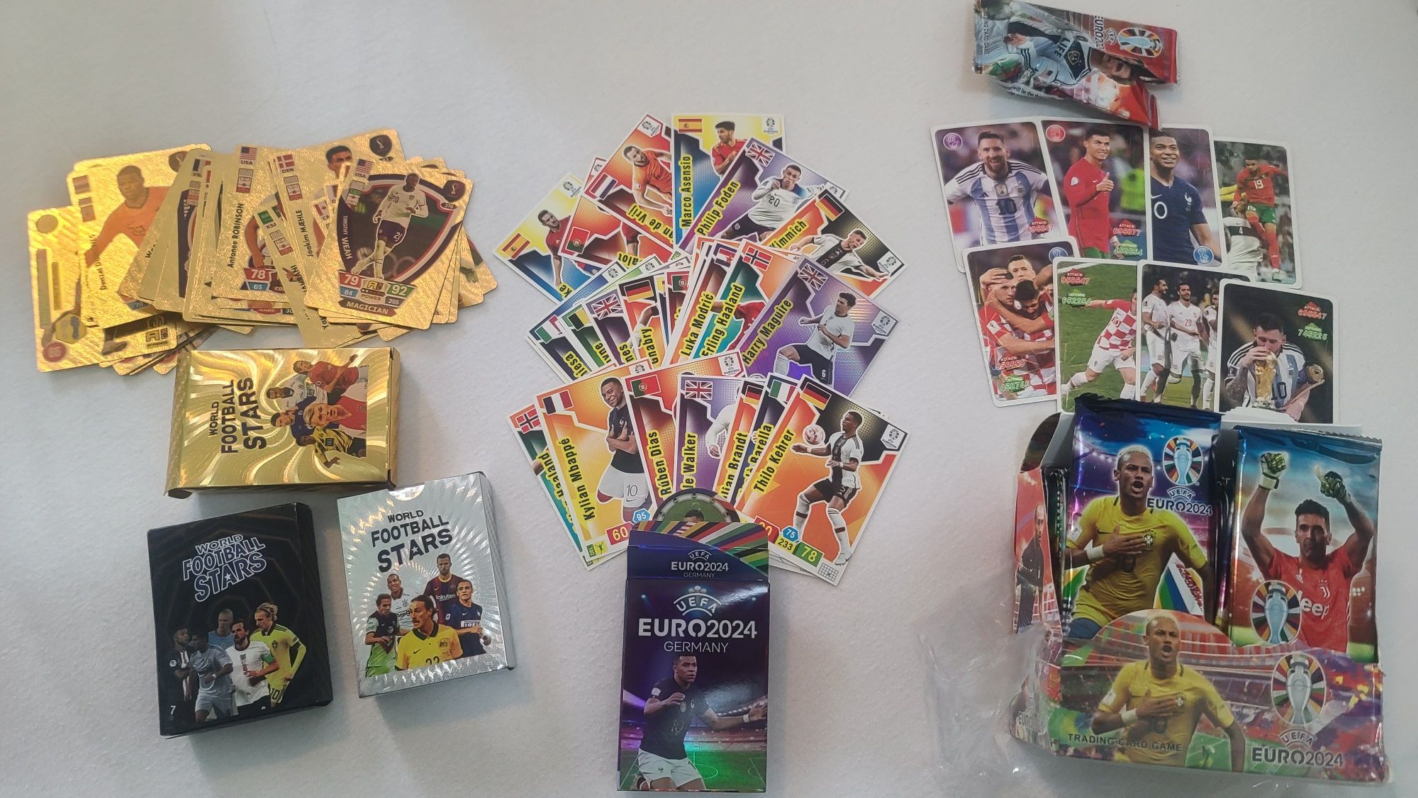 Album sau set UEFA EURO 2024 Lidl, pliculete, carti j