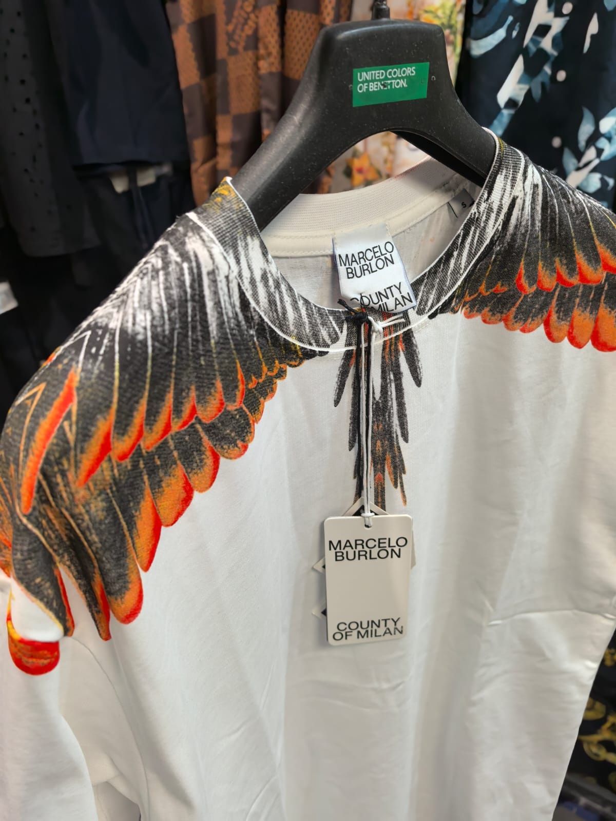Marcelo Burlon тениска НАМАЛЕНА